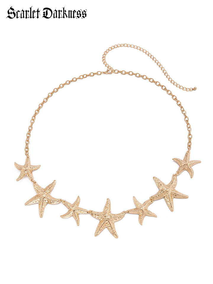 Holiday Starfish Waist Chain SCARLET DARKNESS