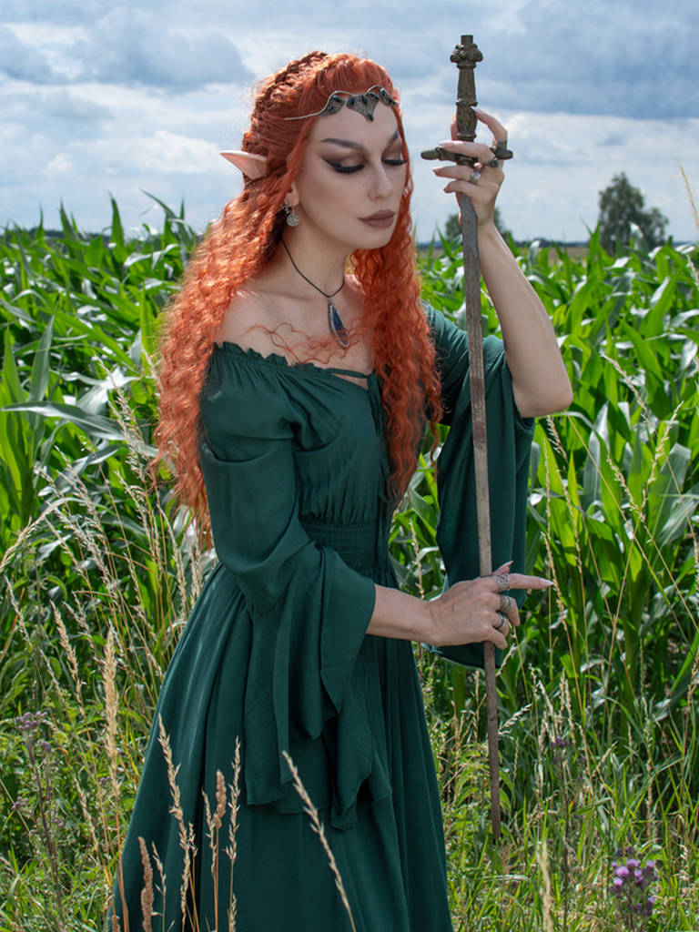 Renaissance Festival Cosplay Accs-  Latex Fairy Ears SCARLET DARKNESS