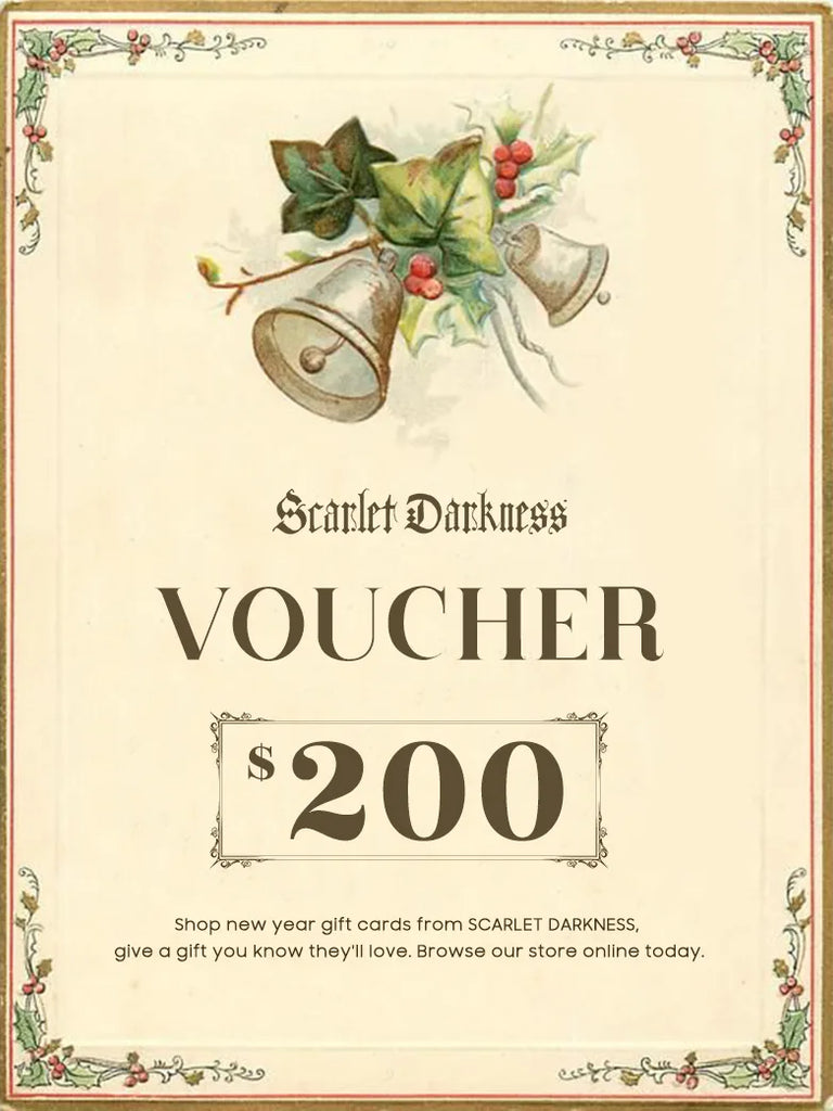 Scarlet Darkness 2024 NEW YEAR E-Gift Card SCARLET DARKNESS