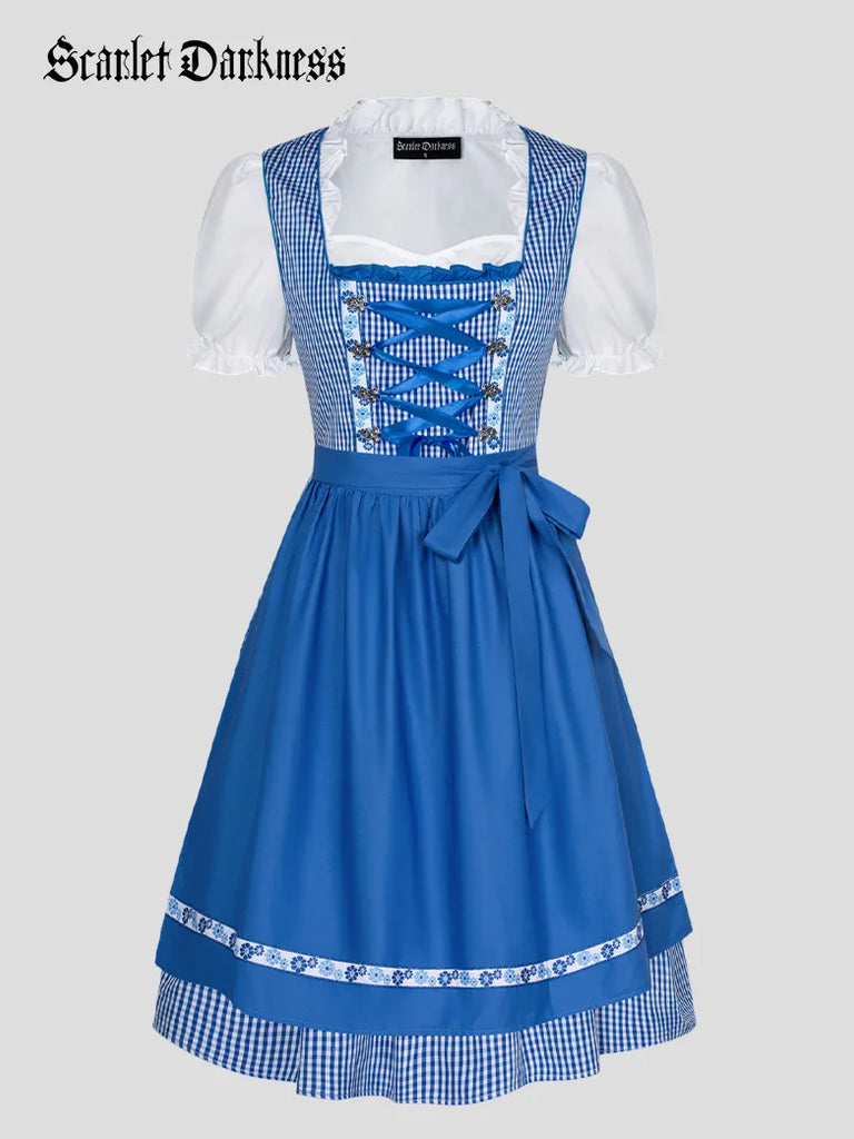 German Bavarian Oktoberfest Costumes for Beerhouse SCARLET DARKNESS