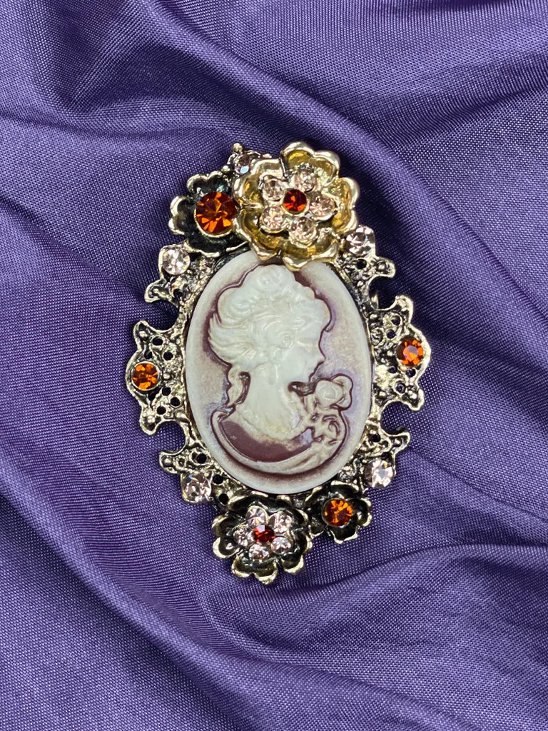 Scarlet Darkness 6th Anniversary Accs-1850s Victorian Brooch SCARLET DARKNESS