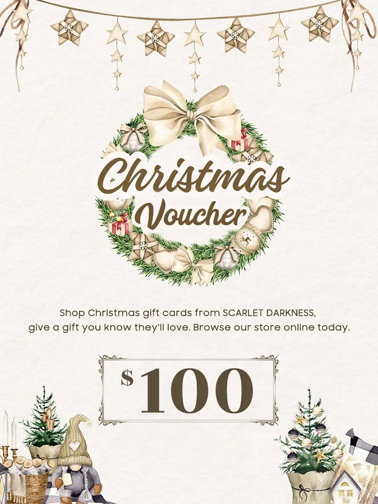 Scarlet Darkness Christmas E-Gift Card SCARLET DARKNESS