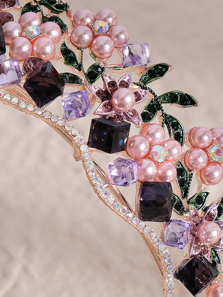 Victoria Crown Purple Forest Headpiece for Princess Queen SCARLET DARKNESS